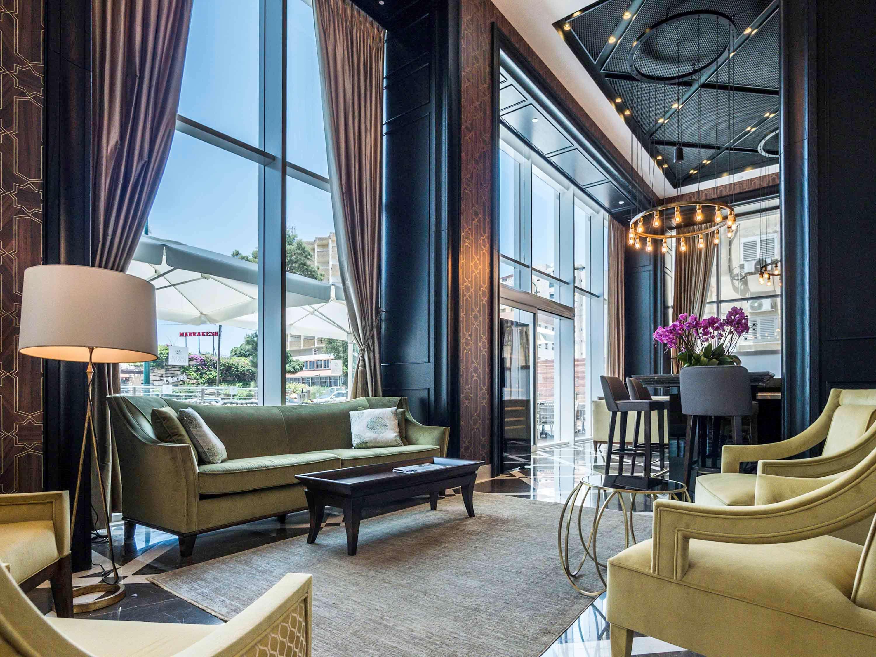 David Tower Hotel Netanya By Prima Hotels - 16 Years Plus Exteriör bild The hotel's lobby