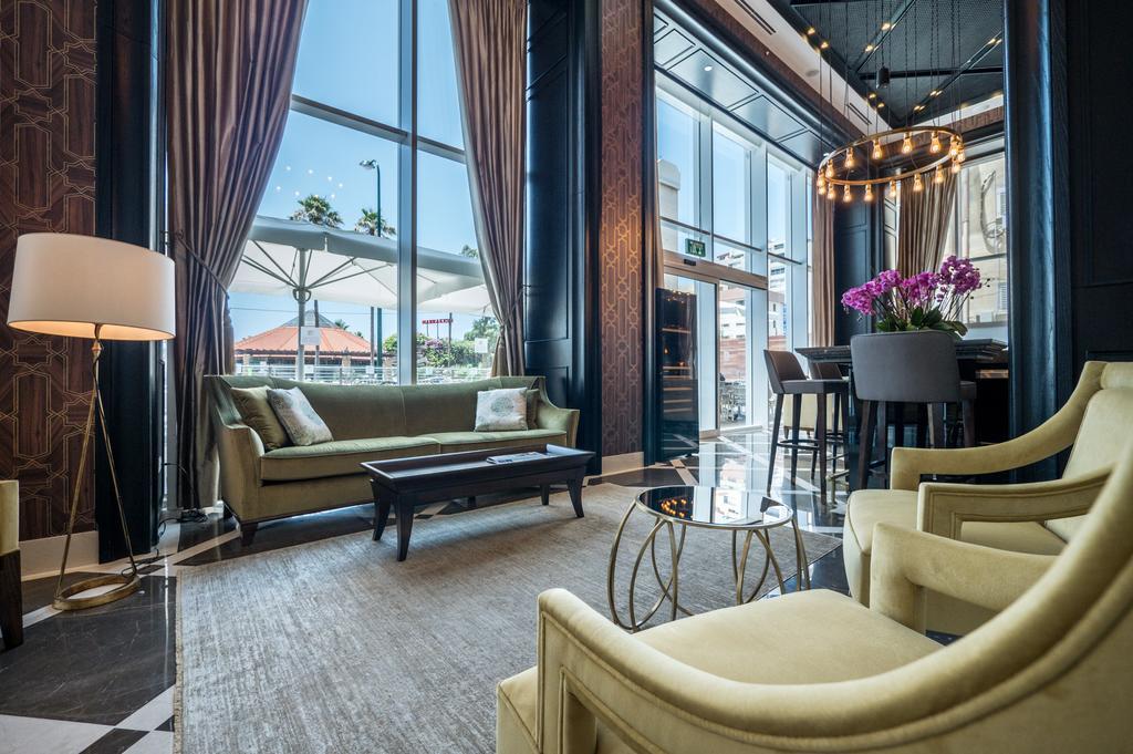 David Tower Hotel Netanya By Prima Hotels - 16 Years Plus Exteriör bild The hotel's lobby