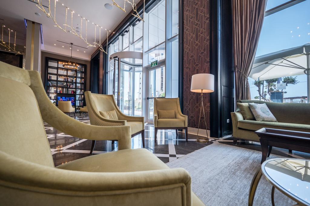 David Tower Hotel Netanya By Prima Hotels - 16 Years Plus Exteriör bild Lobby