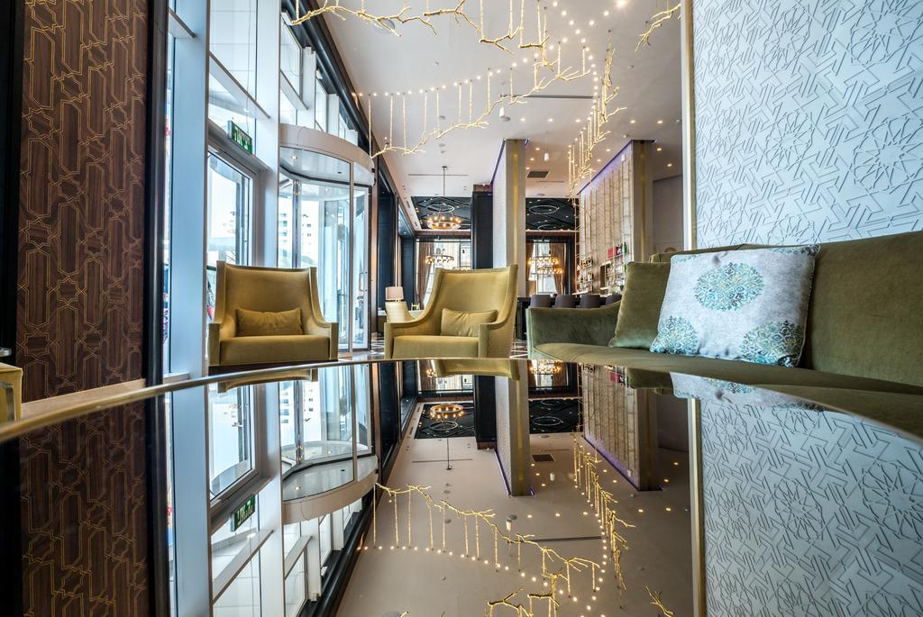 David Tower Hotel Netanya By Prima Hotels - 16 Years Plus Exteriör bild The interior of the lounge
