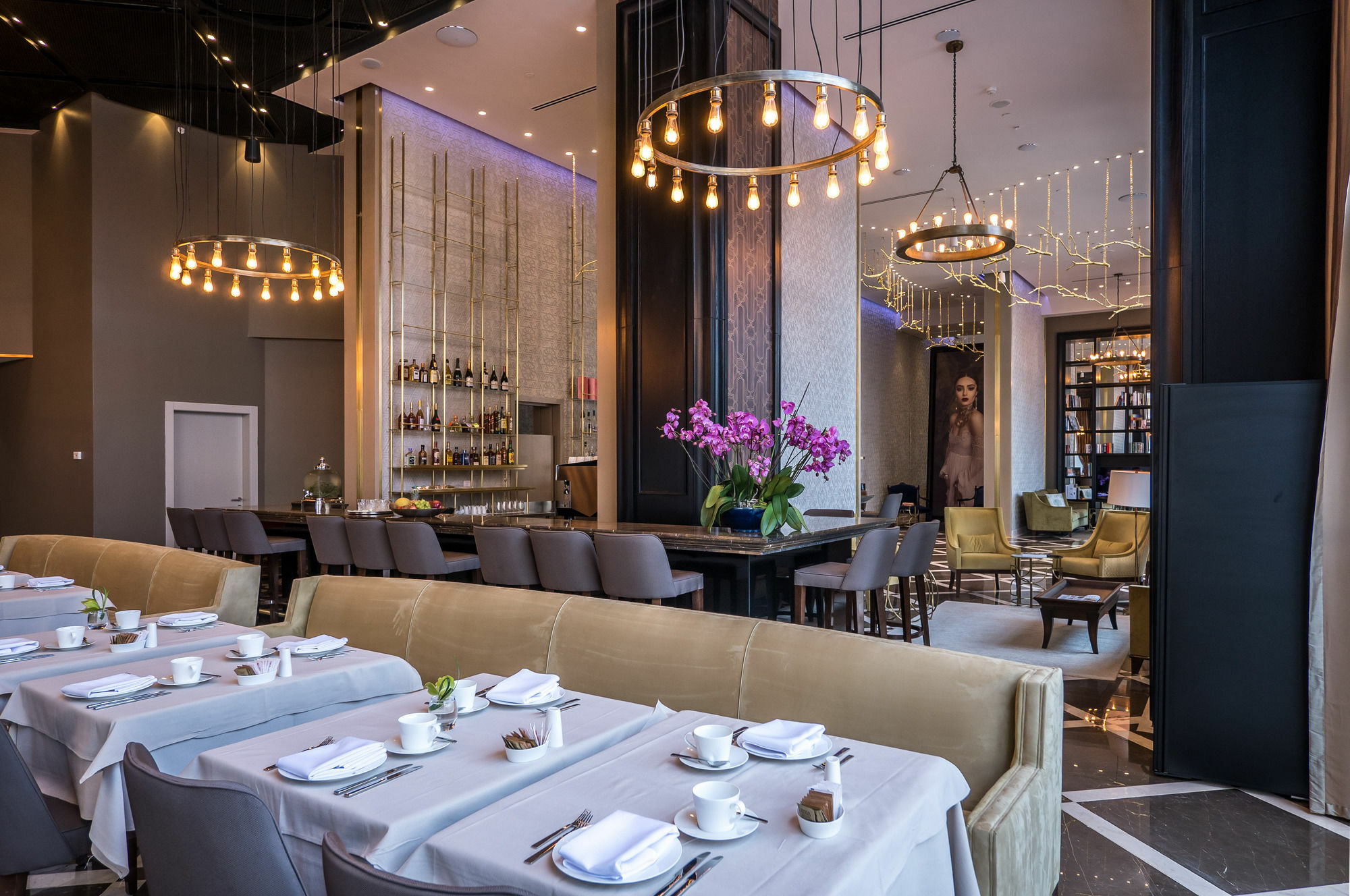 David Tower Hotel Netanya By Prima Hotels - 16 Years Plus Exteriör bild The interior of the restaurant